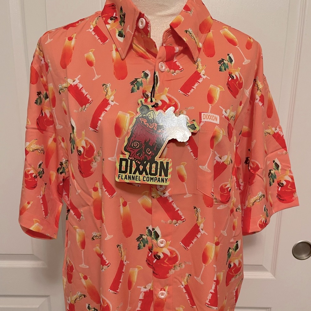DIXXON The Hangover men’s casual button down shirt.